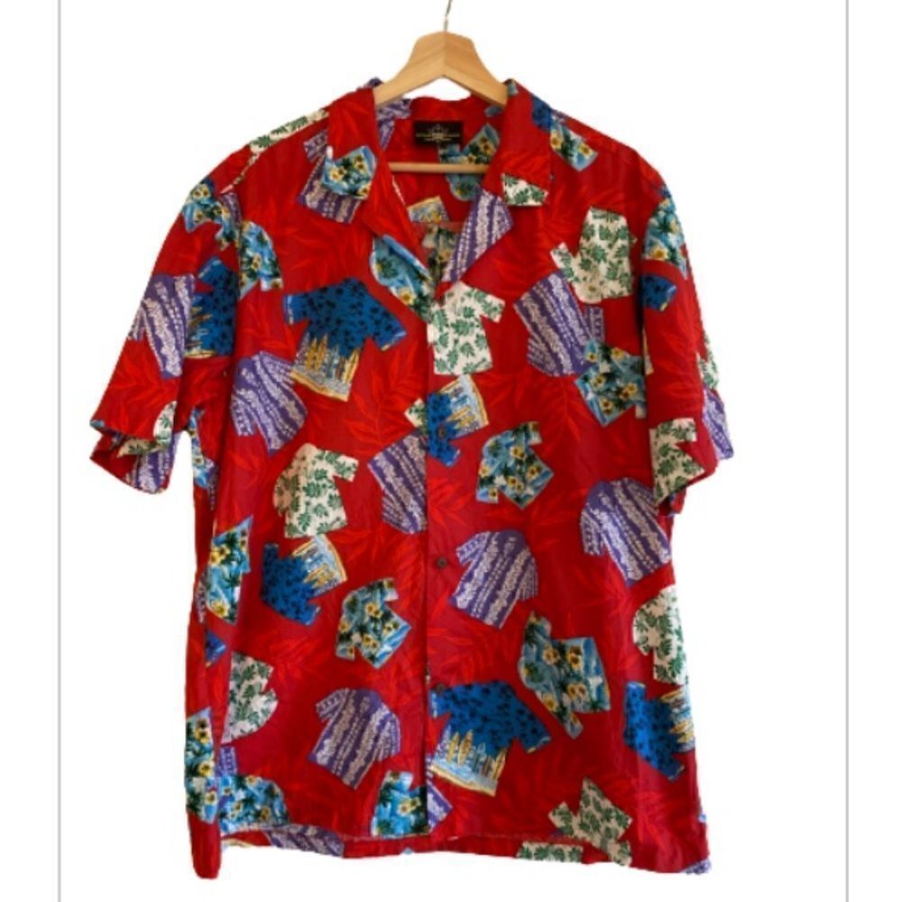 Vintage Royal Creations Made In Hawaii Hawaiian Shirt Size XL